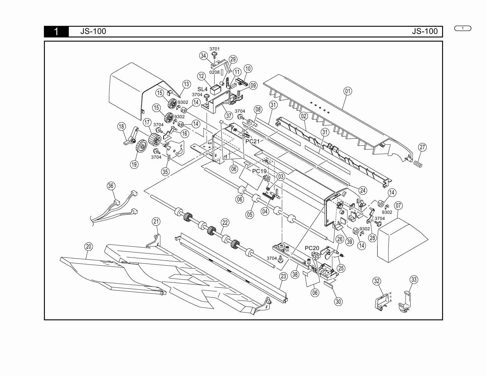 Konica-Minolta Options JS-100 Parts Manual-3